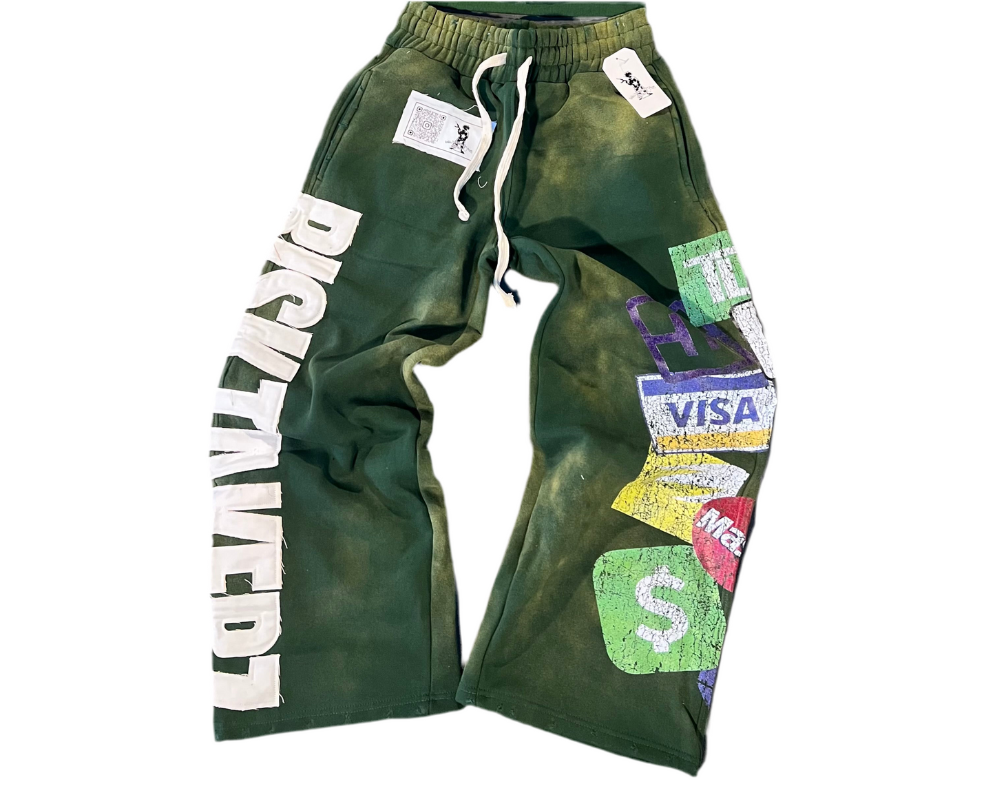 Forest Green Currency Sweats