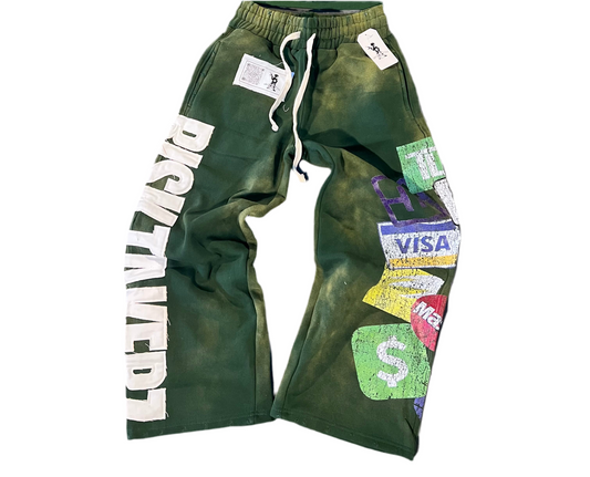 Forest Green Currency Sweats