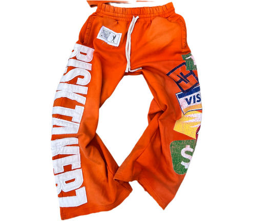 Citrus Orange Currency Sweats