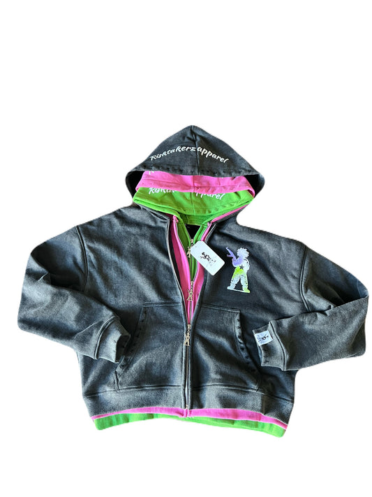 Cosmo & Wanda Triple Layer Zip Up
