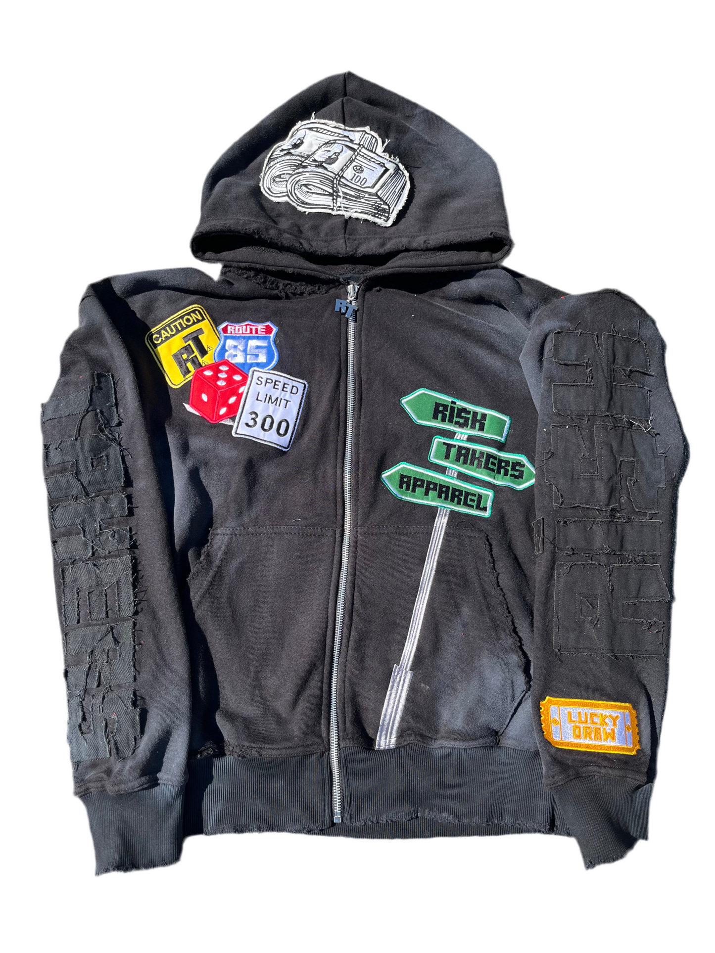 Black Cat R/T Zip Up