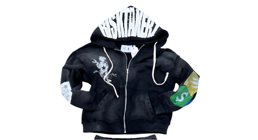 Black Jet Currency ZipUp