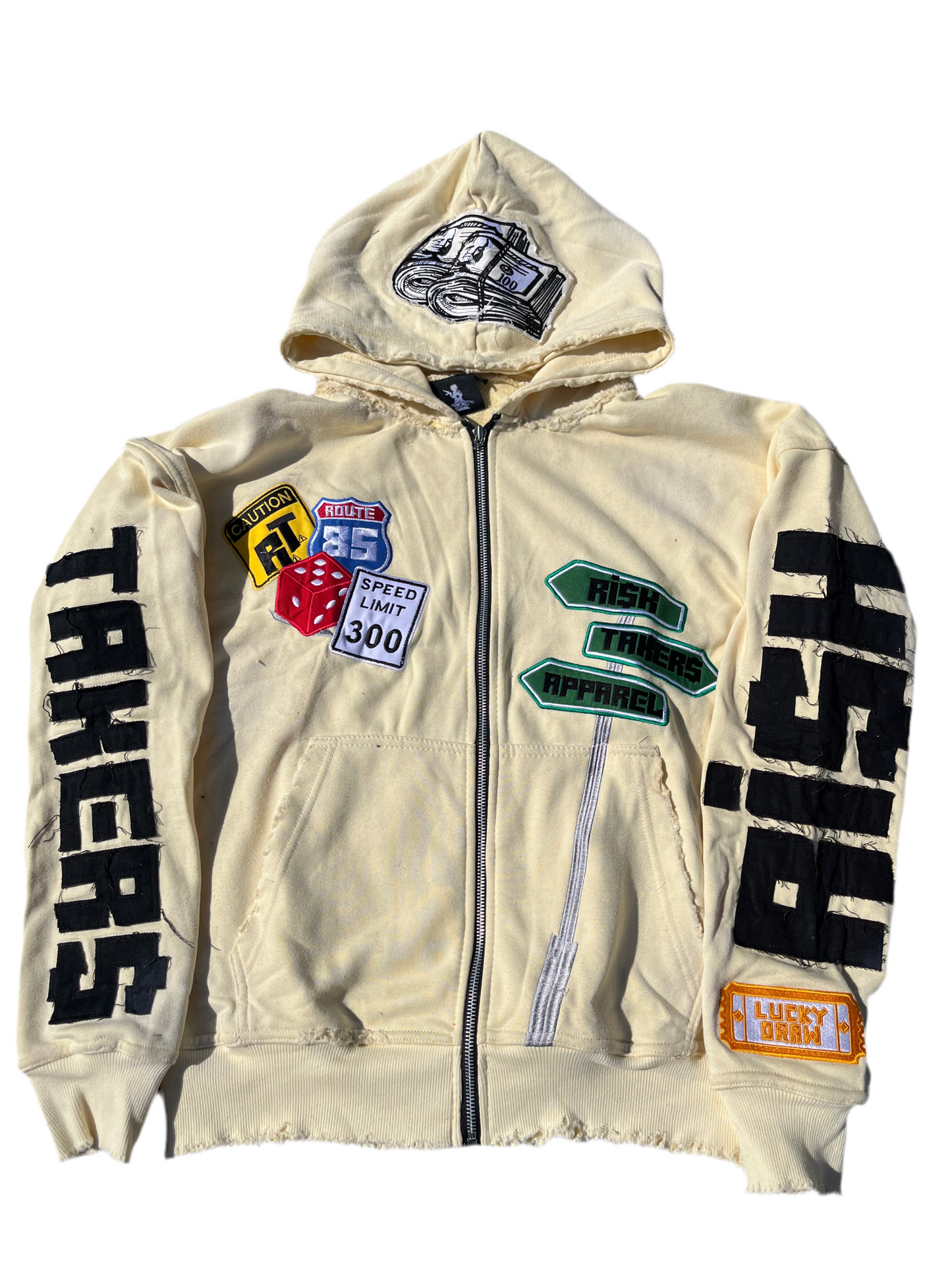 Creme R/T Zip Up
