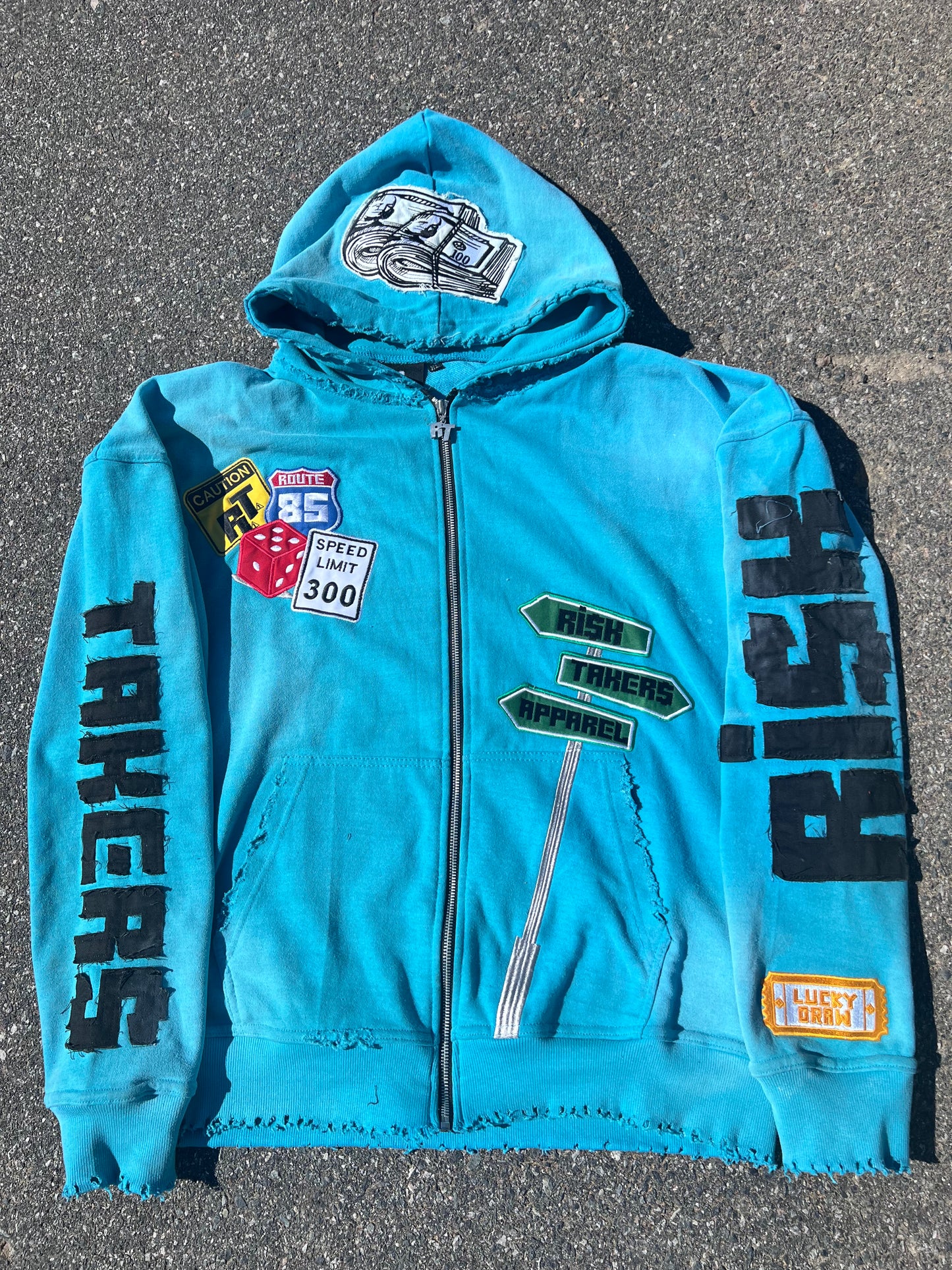 Corral Blue R/T Zip Up