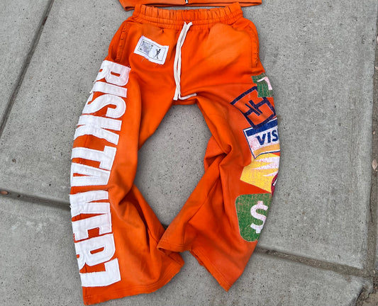 Citrus Orange Currency Sweats