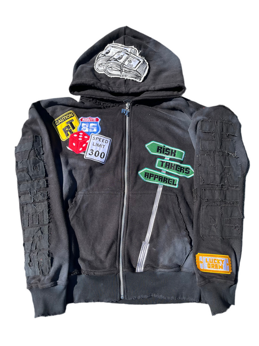 Black Cat R/T Zip Up